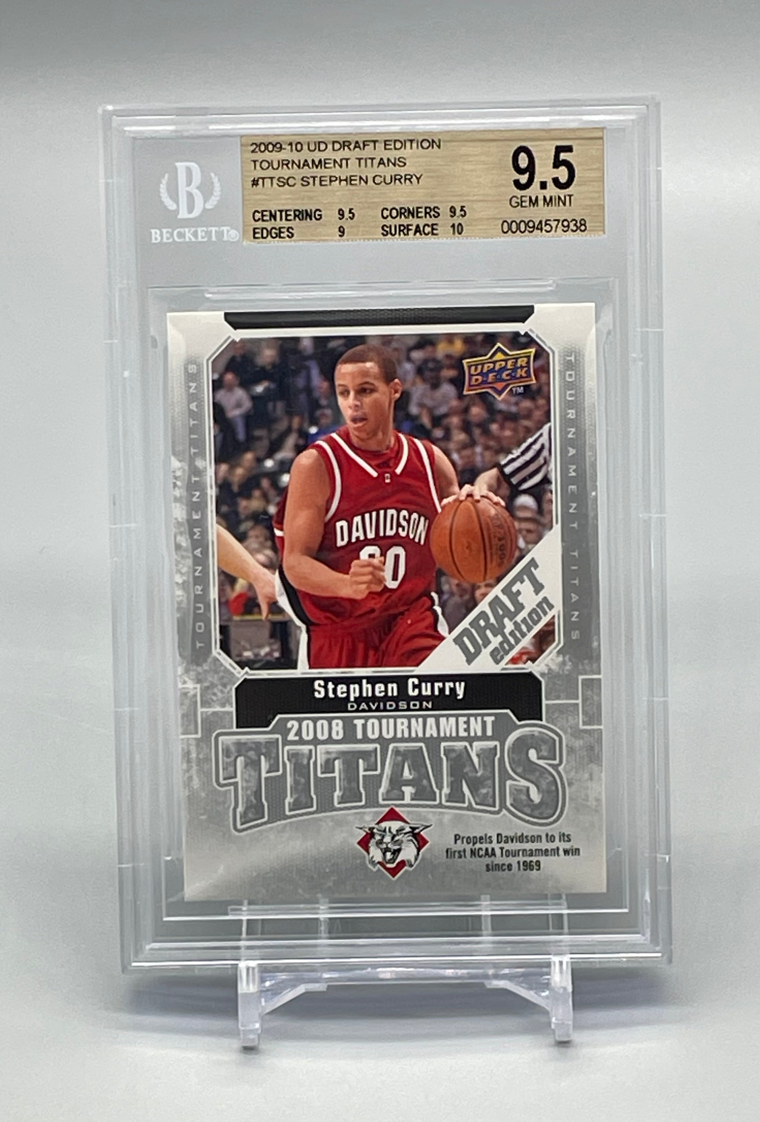 Stephen Curry Draft Edition Rookie Card