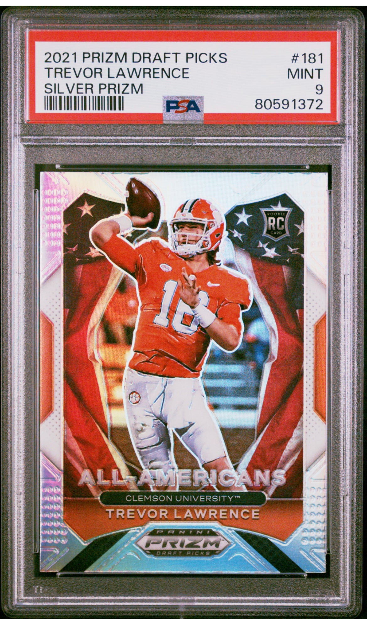 Prizm silver rookie store Trevor Lawrence