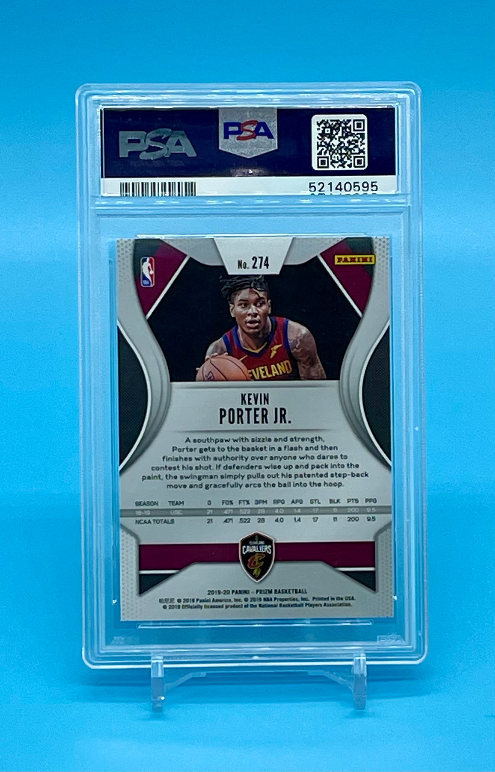 ❤️2019-20 Prizm Kevin Porter Jr Rookie RC #274 PSA 10 - Houston Rockets