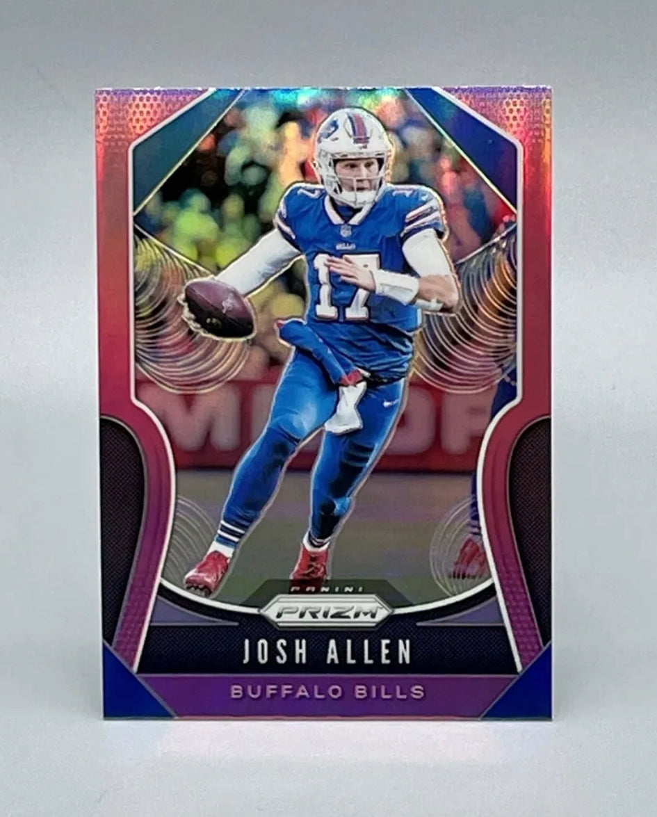 ❤️2019-20 Josh Allen Panini Prizm Pink Prizm Insert Holo SP #3 Bills