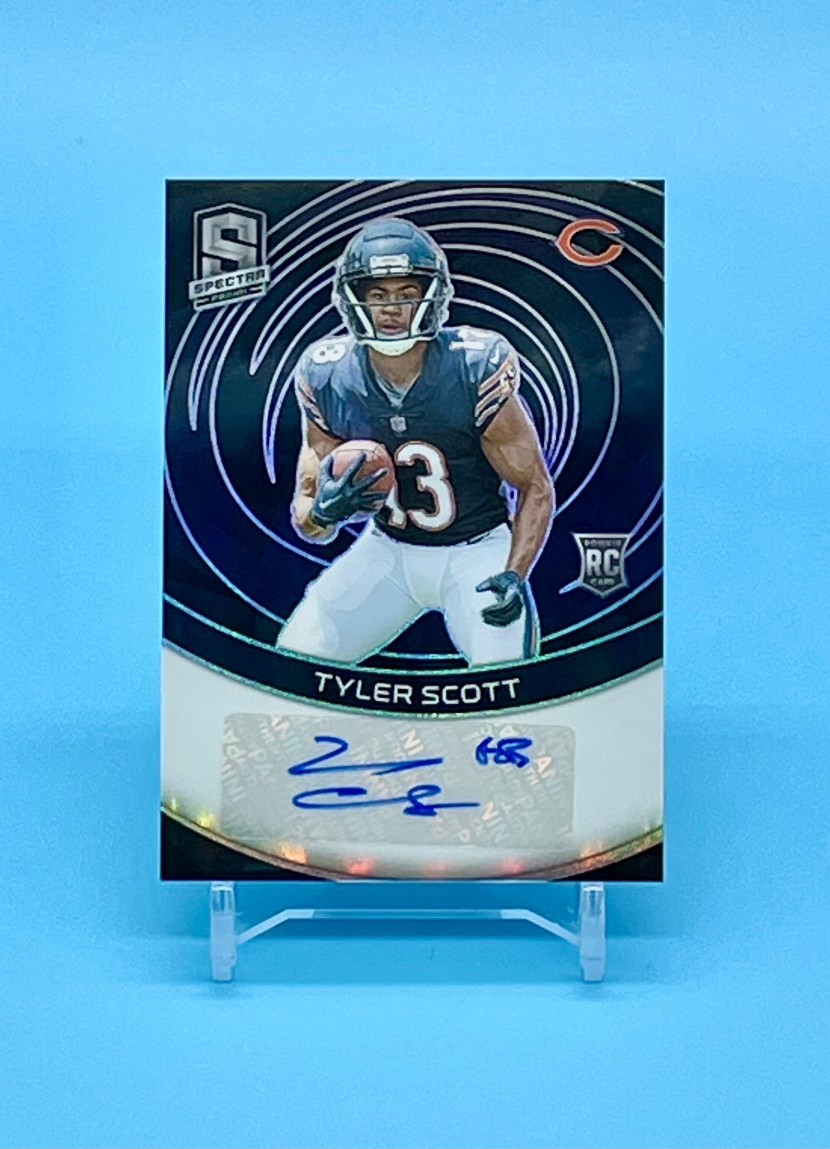 ❤️2023 Panini Spectra Football Rookie Autographs Tyler Scott Auto RC /99 RAU-TSC