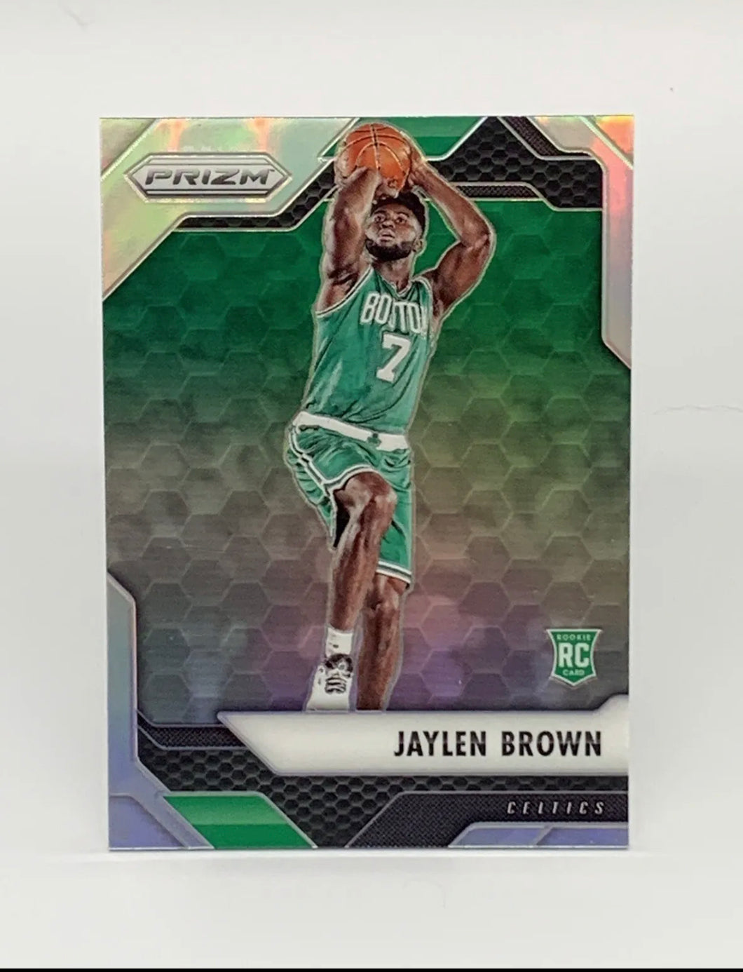 ❤️2016 Jaylen Brown Panini Prizm Silver Rookie RC #44 Celtics Great Centering!