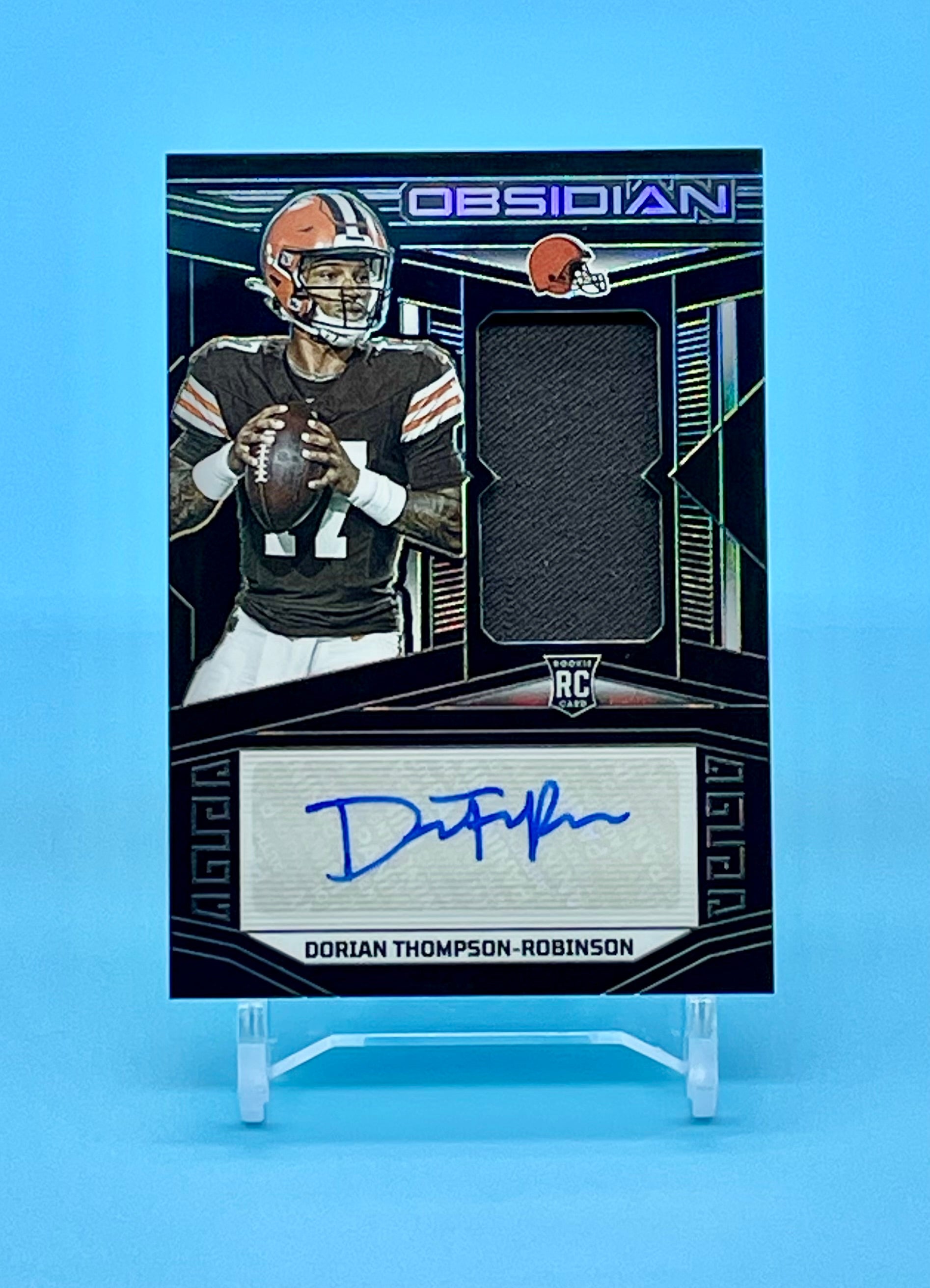 ❤️2023 Obsidian Dorian Thompson-Robinson #232 Rookie Patch AUTO SP /199 Browns