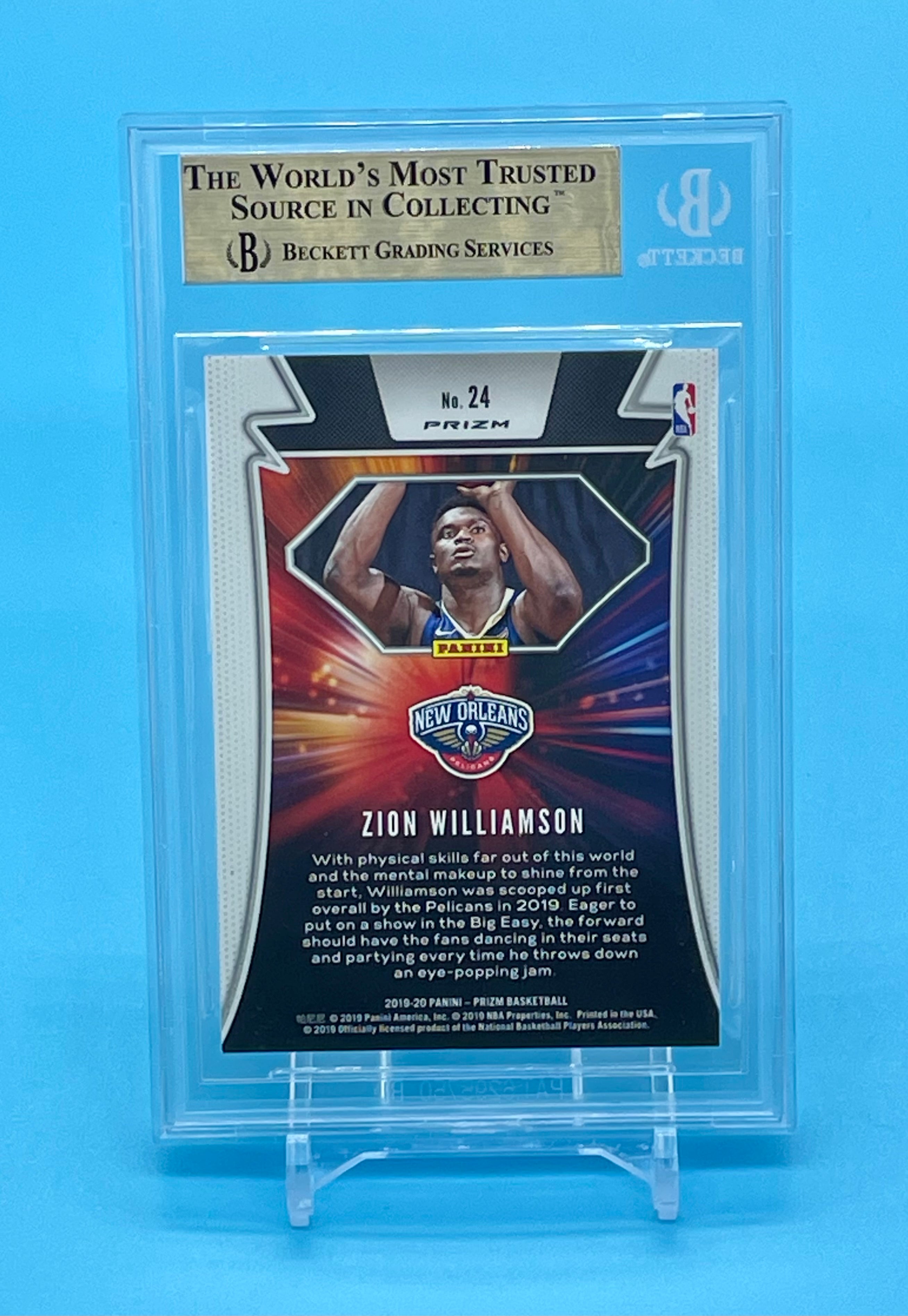 ❤️2019 Panini Prizm Far Out Fast Break Zion Williamson ROOKIE RC