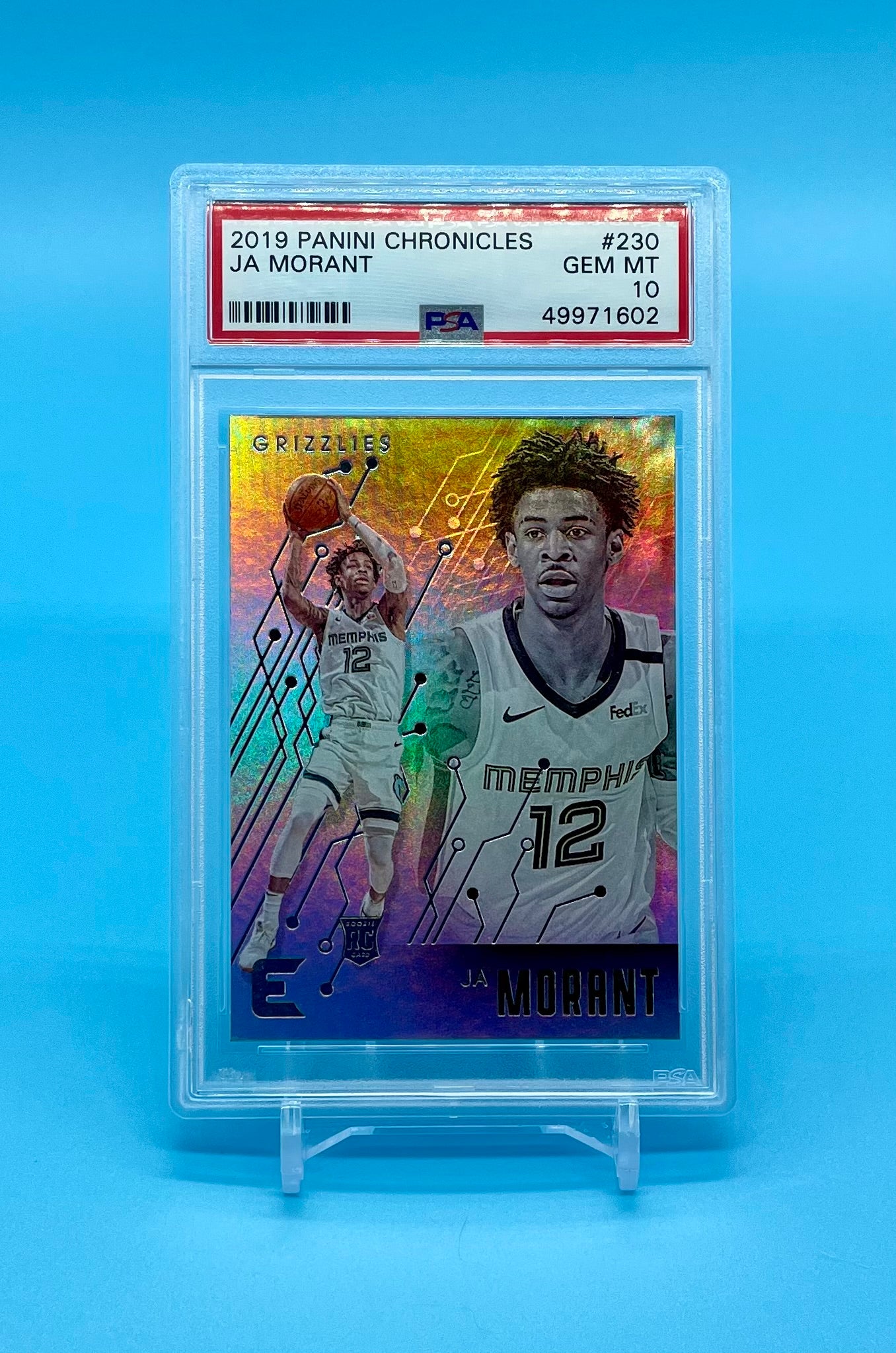 ❤️2019-20 Panini Illusions #161 Ja Morant Grizzlies RC Rookie PSA 10 GEM MINT