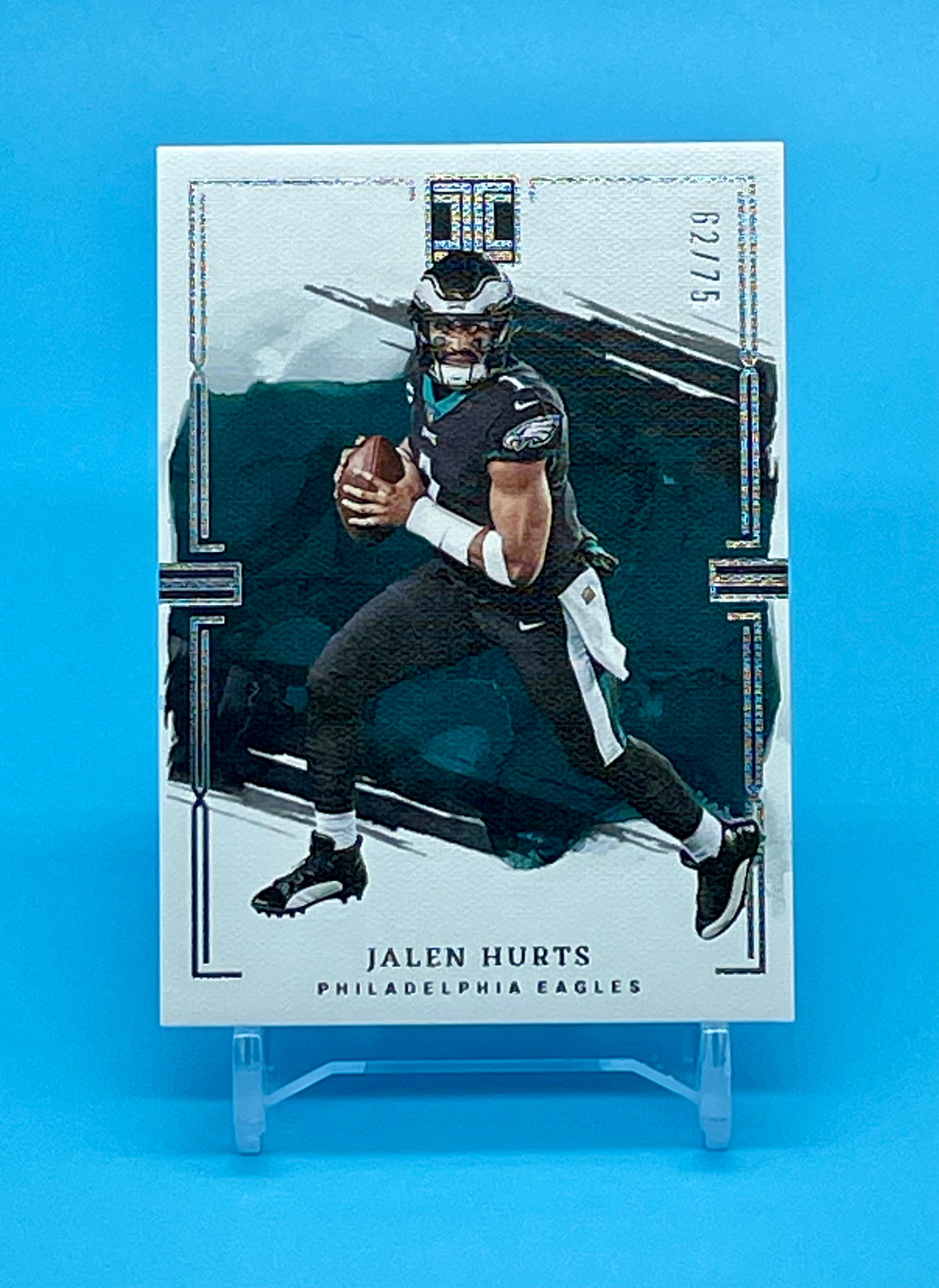 ❤️2023 IMPECCABLE FOOTBALL #58 JALEN HURTS EAGLES /75