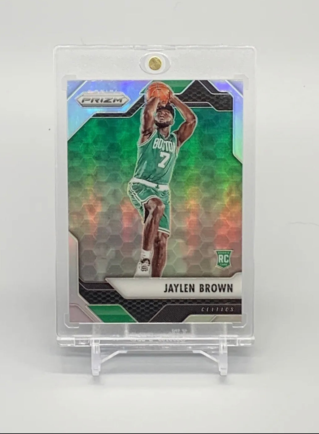 ❤️2016 Jaylen Brown Panini Prizm Silver Rookie RC #44 Celtics Great Centering!