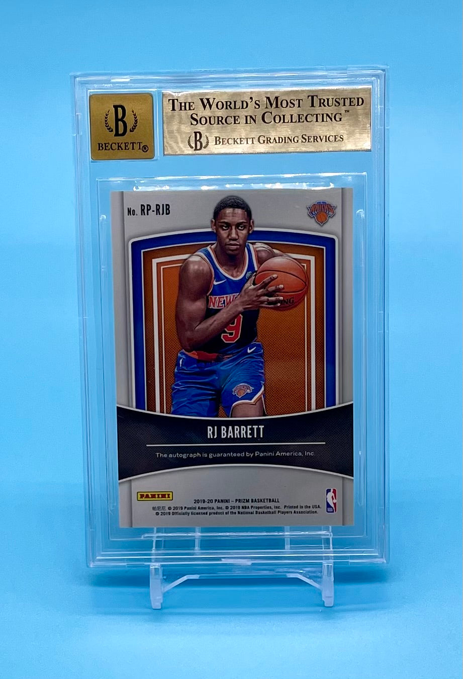 ❤️2019-20 Panini Prizm Rookie Penmanship RJ BARRETT BGS 9.5 RC AUTO 10 Gem Mint