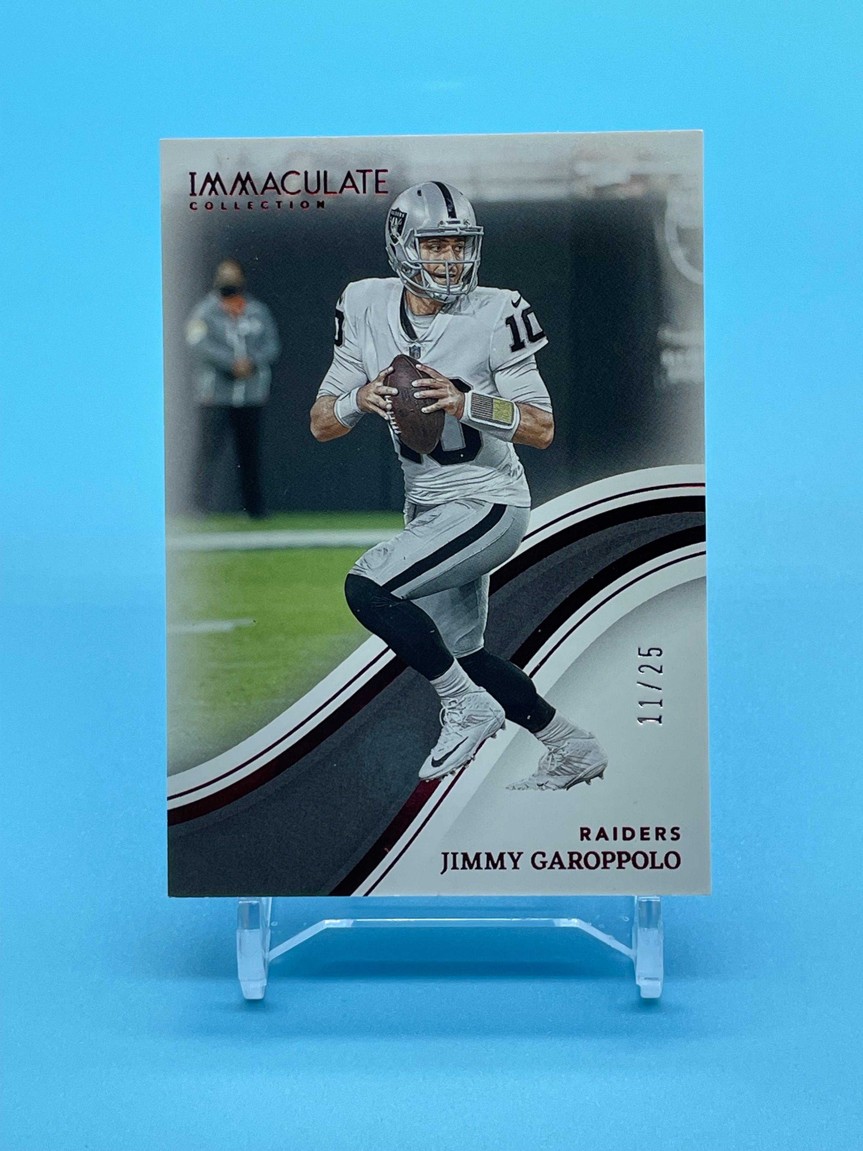 ❤️2023 Panini Immaculate Football Jimmy Garoppolo Red Parallel 11/25 Raiders